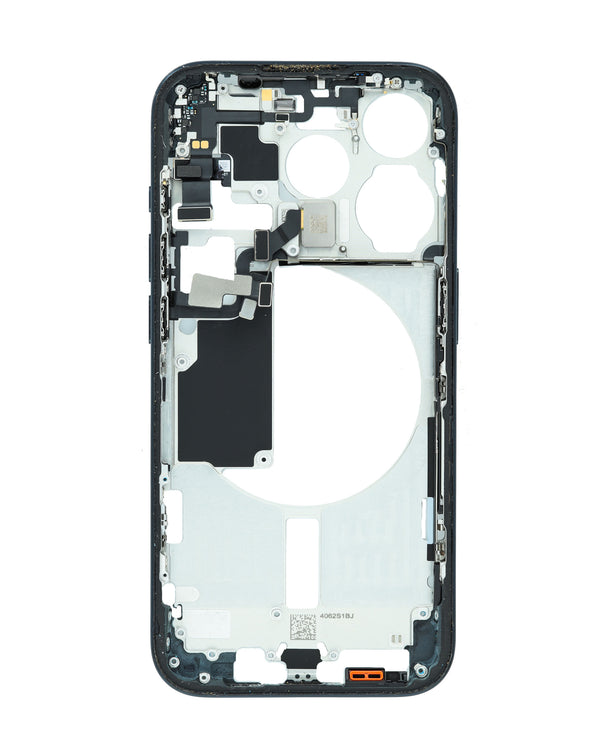 Compra al por mayor el marco intermedio con piezas pequeñas para iPhone 15 Pro en Guatemala, ideal para reparaciones en talleres especializados.