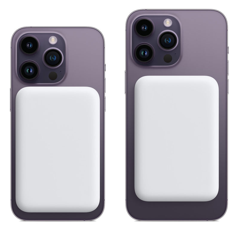 Encuentra PowerBank con carga inalámbrica de 10000mAh en Guatemala, distribuido por MS en color blanco.