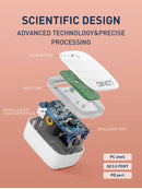 Compra tu Cargador de pared LDNIO A2425C QC3.0+PD Lamp USB A+C con cable USB C-L (20W) en Guatemala al mejor precio con envío rápido.
