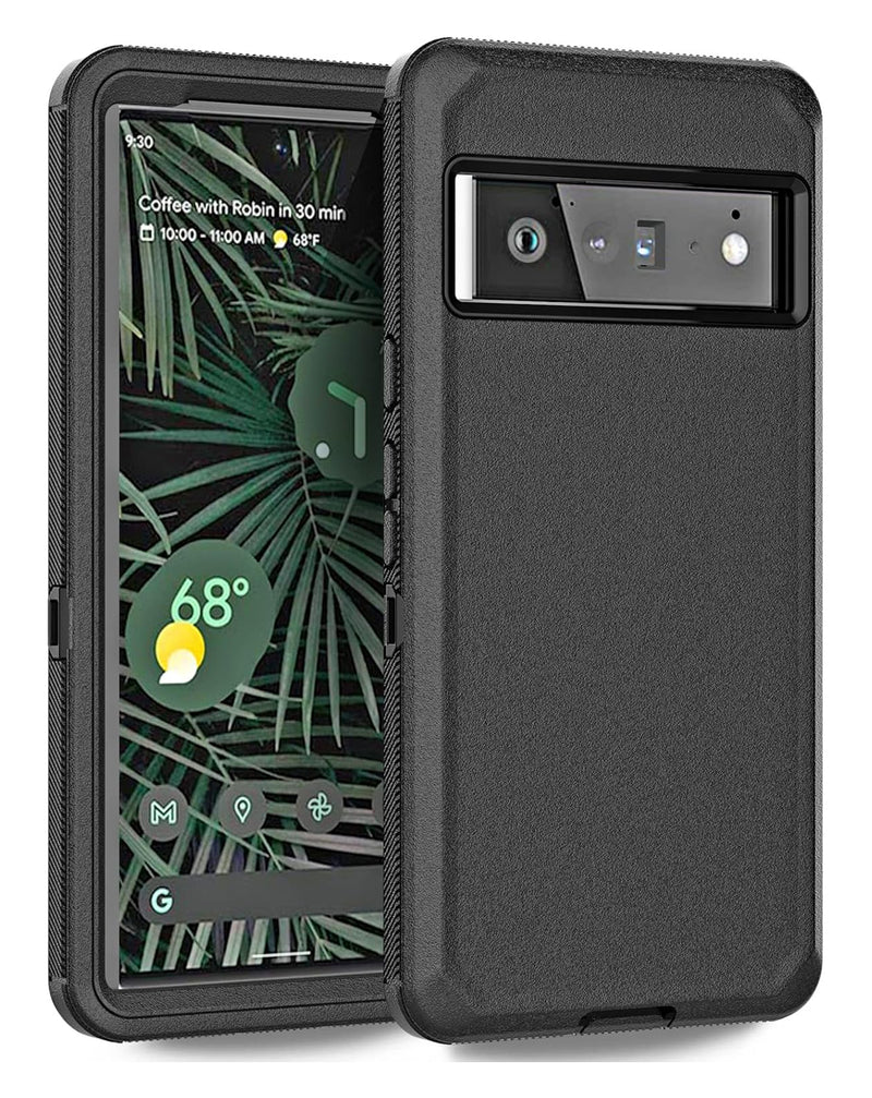 Funda de alta resistencia color negro para Google Pixel 6 Pro en Guatemala, ideal para proteger tu dispositivo en talleres de reparación y mayoristas de accesorios.