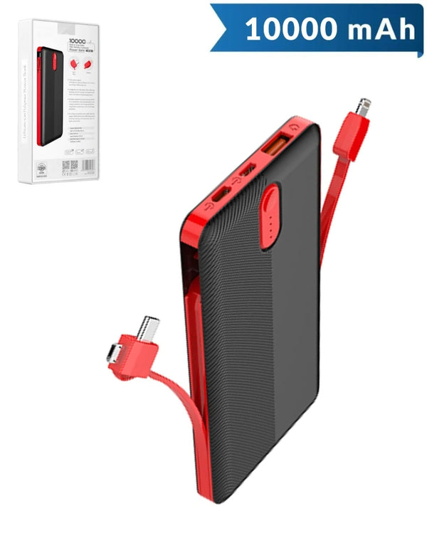 Encuentra la batería LDNIO PL1013 de 10000mAh en color negro para reparaciones rápidas en Guatemala.