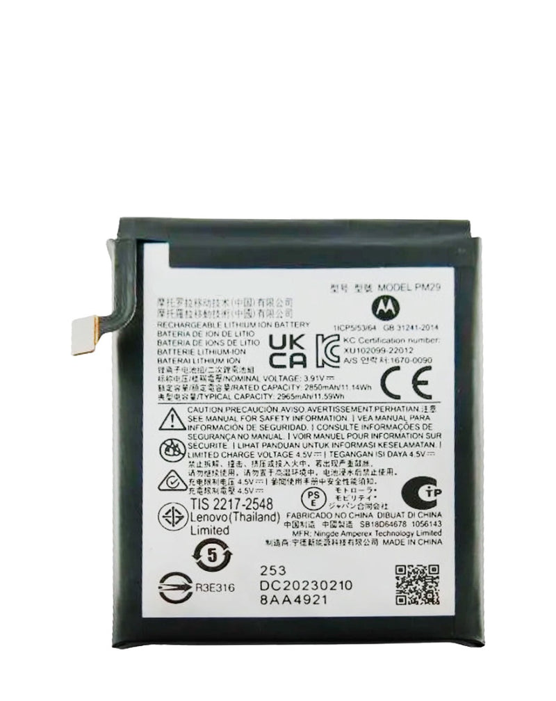 Encuentra la batería principal para Motorola Moto Razr / Razr 40 en Guatemala con los mejores precios en reparaciones de baterías.