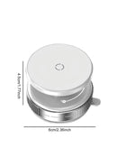 Soporte magnético blanco Ultra Vacuum para auto, con potente succión, ideal para smartphones.