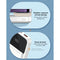 PowerBank ultra delgado con pantalla digital LDNIO PQ12, 10000mAh y 22.5W en Guatemala.