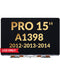 Encuentra pantallas premium LCD para MacBook Pro 15 Retina en Guatemala con este repuesto de alta calidad.