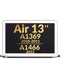 Reparación de pantalla LCD para MacBook Air 13 (A1369 / Late 2010 / Mid 2011) / (A1466 / Mid 2012) en Guatemala.