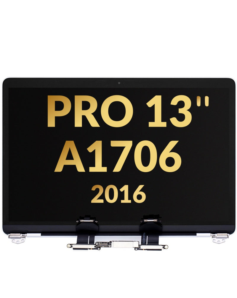 Reparación de pantalla Plateado MacBook Pro 13 (A1706 / Late 2016) en Guatemala.
