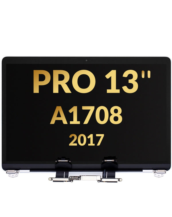 Reparación de pantalla plateada para MacBook Pro 13 (A1708 / Mid 2017) en Guatemala.