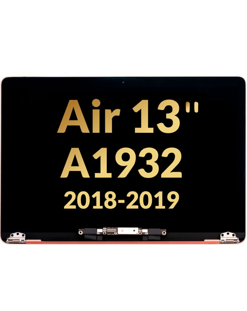 Reparación de pantalla MacBook Air 13 Retina (A1932 / Late 2018 / Early 2019) en Guatemala, rosado.