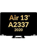 Reparación de pantalla premium plateada para MacBook Air 13 Retina (A2337 / Late 2020) en Guatemala.