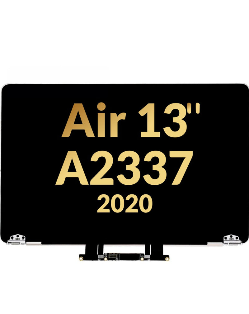 Reparación de pantalla premium plateada para MacBook Air 13 Retina (A2337 / Late 2020) en Guatemala.