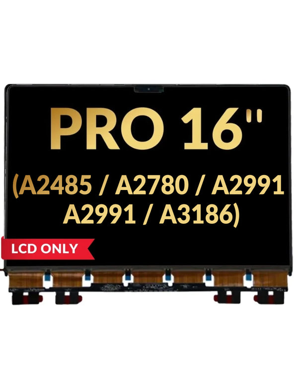 Reparación de pantalla LCD para MacBook Pro 16 en Guatemala, encuentra los componentes originales en mayoristas autorizados.