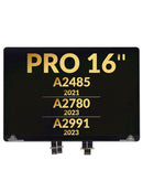Reparación de pantalla LCD para MacBook Pro 16 (A2485/A2780) en Guatemala, en color Space Gray.