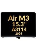 Reparación de pantalla Plateado Macbook Air M3 Retina 15.3 en Guatemala a precios accesibles.