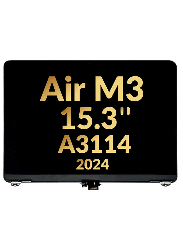 Reparación de pantalla Plateado Macbook Air M3 Retina 15.3 en Guatemala a precios accesibles.