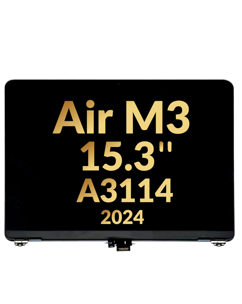 Reparación de pantalla Plateado Macbook Air M3 Retina 15.3 en Guatemala a precios accesibles.