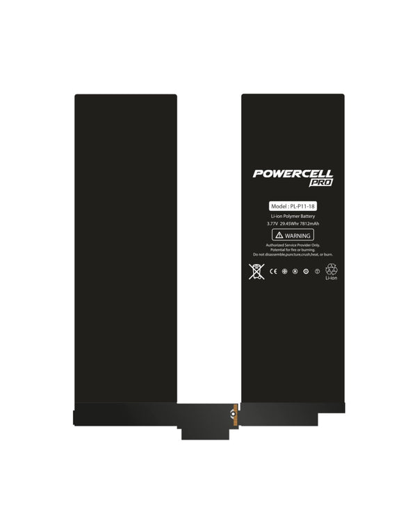 Repuesto de batería POWERCELL PRO para iPad Pro 11 (1ra Generación / 2018) en Guatemala.