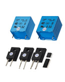 Kit de reparación 7 piezas para fuente de poder PlayStation 5 (ADP-400DR/ER) con componentes electrónicos.