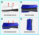 Encuentra el mejor set de tapas frontales azules para PlayStation 5 Slim Disco Edition en Guatemala con SlowBack.
