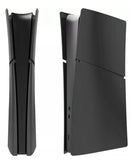 Compra en Guatemala el Set de 4 Tapas Frontales Negras para PlayStation 5 Slim Digital Edition (sin logo) de SlowBack.