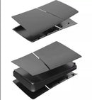 Compra en Guatemala el Set de 4 Tapas Frontales Negras para PlayStation 5 Slim Digital Edition (sin logo) de SlowBack.