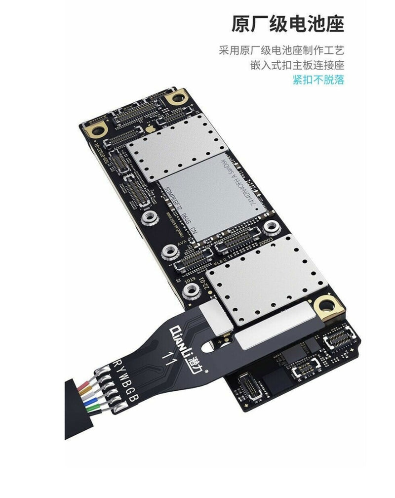 Encuentra el conector flex cable QianLi para reparación de iPhone 6 a 11 Pro Max en Guatemala al mayorista de accesorios y repuestos para celular.