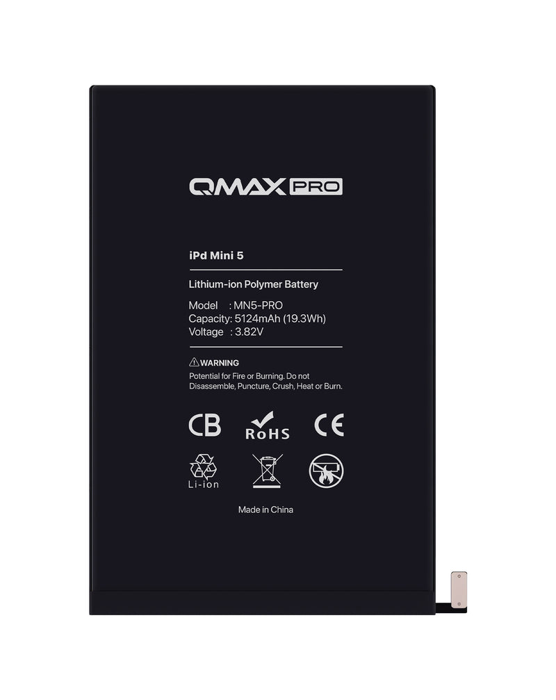 Batería iPad Mini 5 de calidad en Guatemala, disponible en mayorista de partes para reparaciones de tablets.