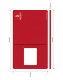 Compra la alfombrilla de silicona antideslizante QUARTZ (RED) en Guatemala para mantener tus objetos en su lugar de forma segura.