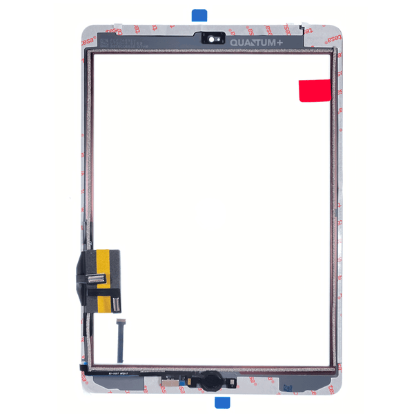 Reparación de pantalla de iPad 5 (2017) con home button preinstalado en Guatemala.