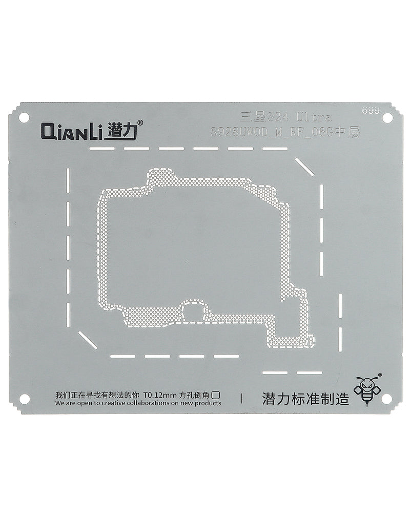 Reparación de Middle Layer Galaxy S24 Ultra SM-S928 en Guatemala.