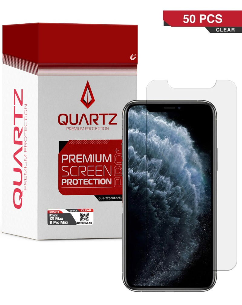 Protege la pantalla de tu iPhone con el Vidrio Templado QUARTZ Clear en Guatemala.