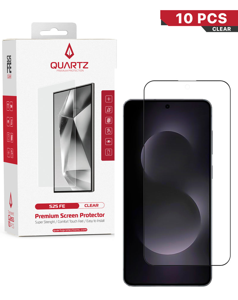 Cristal templado transparente QUARTZ Samsung Galaxy S25 FE