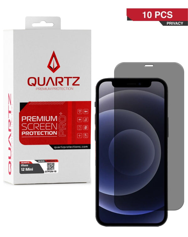 Protector de pantalla de vidrio templado de privacidad para iPhone 12 Mini en Guatemala, compra al por mayor en BajoPPLCD.