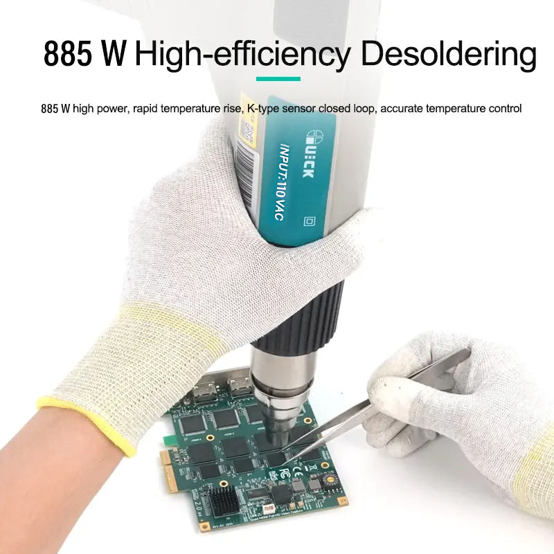 Encuentra la mejor estación de retrabajo con aire caliente portátil en Guatemala en nuestro taller de reparaciones autorizado.