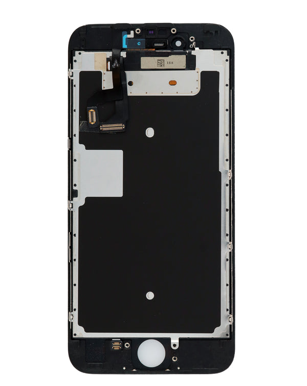 Reparación de pantalla con placa de acero para iPhone 6S en Guatemala, disponible en color negro.