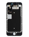 Reparación de pantalla con placa de acero para iPhone 6S en Guatemala, disponible en color negro.