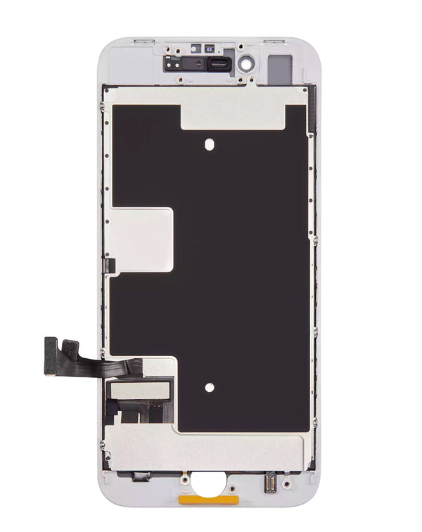 Reparación de pantalla LCD con placa de acero para iPhone 8 / SE (2020 / 2022) en Guatemala.