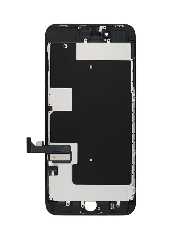 Reparación de pantalla con placa de acero para iPhone 8 Plus en Guatemala.