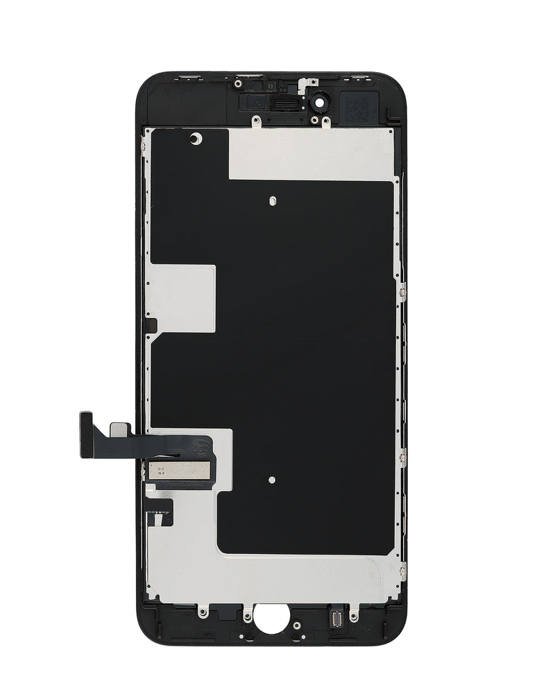 Reparación de pantalla con placa de acero para iPhone 8 Plus en Guatemala.