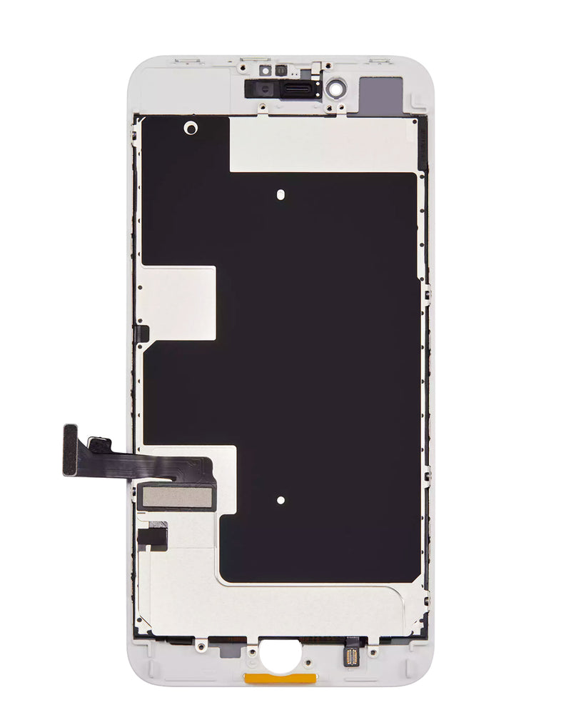 Reparación de pantalla con placa de acero para iPhone 8/SE (2020) en Guatemala.