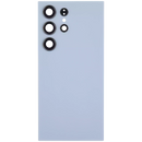 Tapa trasera con lente de camara para Samsung Galaxy S24 Ultra 5G azul titanio
