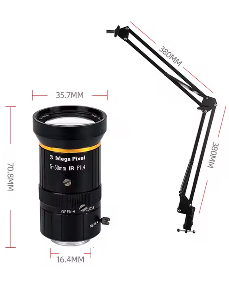 Compra el Soporte para cámara con boom suspendido Kailiwei 620+0550 en Guatemala, ideal para tus producciones audiovisuales.