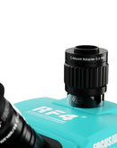 Encuentra el Microscopio stereo trinocular sincrono zoom 6.5-65X RF6565 Pro con base de aleacion de aluminio RF-D2 en Guatemala para comprar al por mayor.