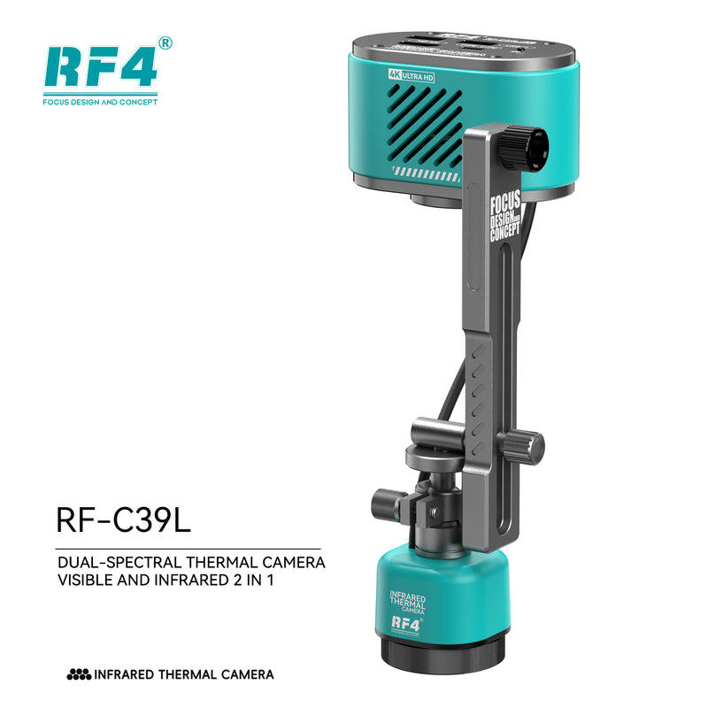 Venta de cámara térmica RF4 RF-C39L 2-en-1 con tecnología dual-espectral en Guatemala para aplicaciones industriales y de seguridad.