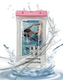 Protege tu celular del agua con la bolsa impermeable ROMIX RH03 en Guatemala.