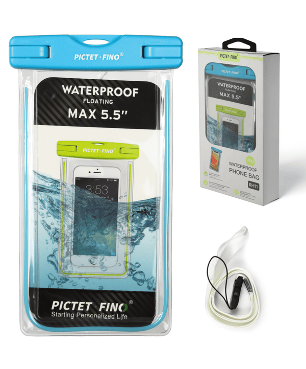 Encuentra la bolsa seca impermeable ROMIX RH11 en Guatemala para proteger tu celular de la humedad en actividades al aire libre.