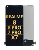 Reparación de pantallas OLED para Realme 8 Pro, Realme 8, Realme 7 Pro y Realme X7 en Guatemala.