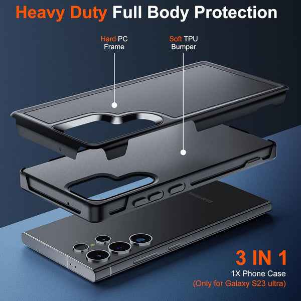 Funda Msafe Samsung Galaxy S24 Ultra REDPEPPER non-waterproof para protección resistente en Guatemala.