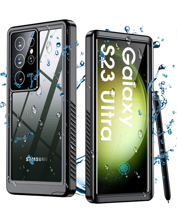 Encuentra la mejor funda transparente a prueba de agua para tu Samsung Galaxy S23 Ultra en Guatemala.