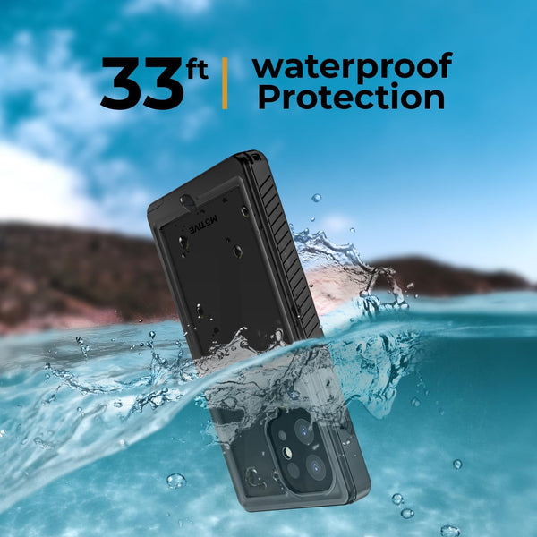 Protege tu Samsung Galaxy S24 Ultra con la funda REDPEPPER FS Series transparente e impermeable en Guatemala.